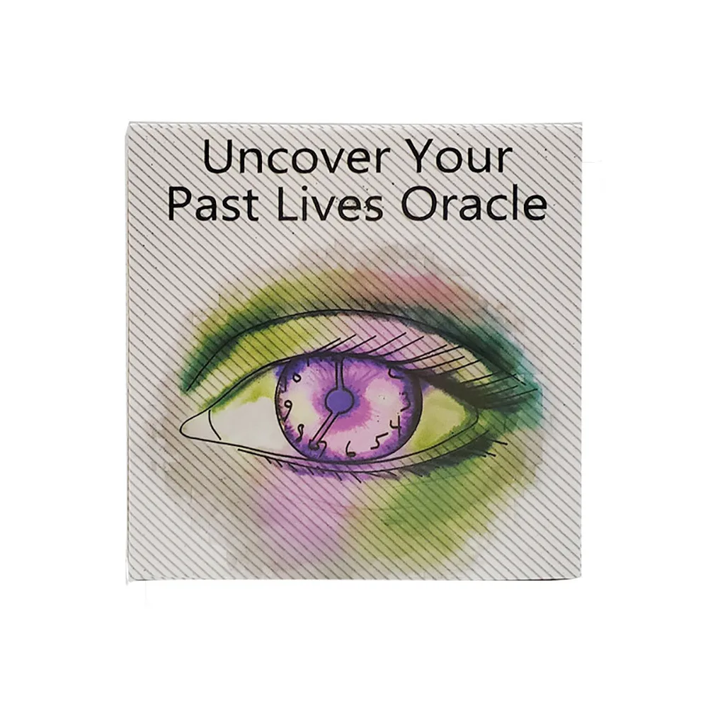 Tarot Cards Deck With Guidebook - Uncover Your Past Life Oracle Deck