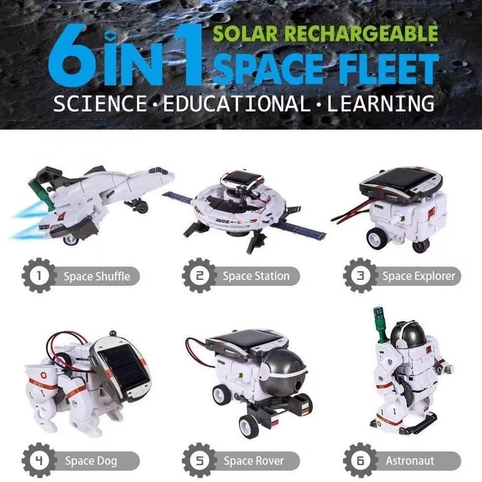 Stem Solar Robot Kit For Kids - STEM 12IN1 Solar Robot Kit Educational