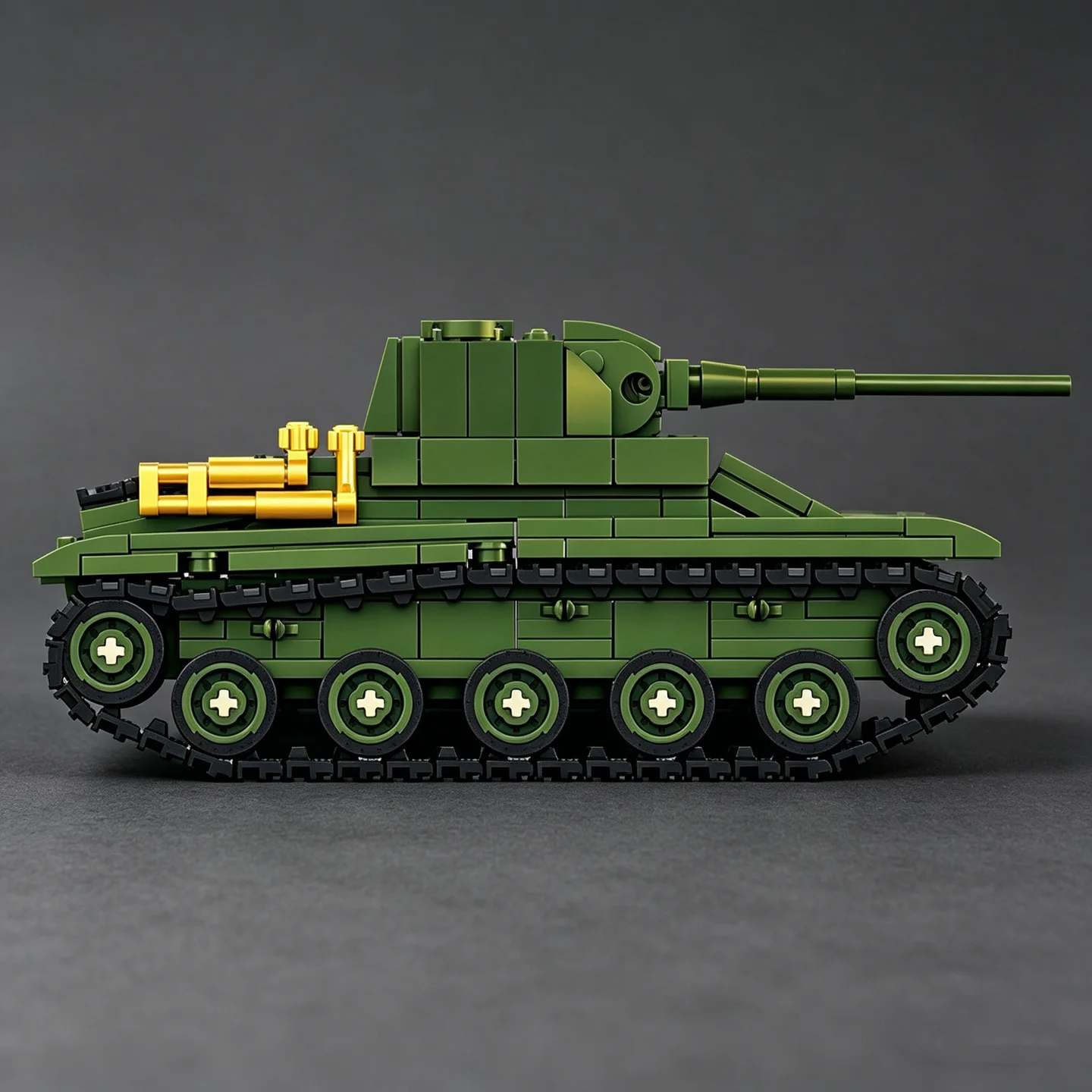 Lego Compatible Military Tank - Military Soviet Red Army T-70 Light