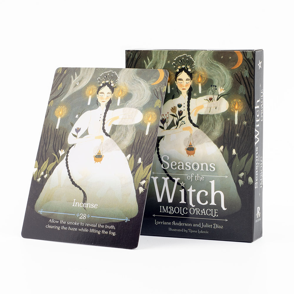 Tarot Cards Deck With Guidebook - Seasons of The Witch Imbolc Oracle