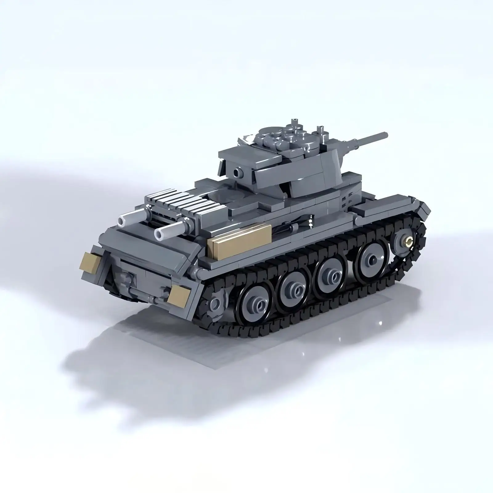 MOC Military Series Tracked Ar - Lego Compatible Military Tank recension och pris