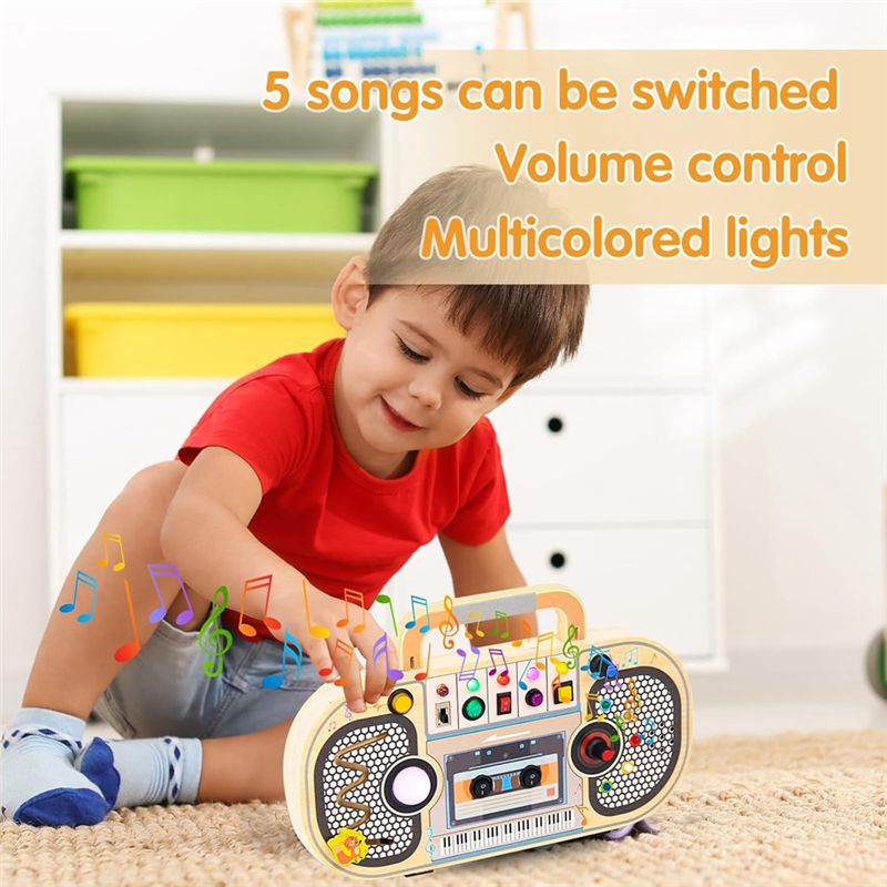 Pro Montessori Wooden Digital  - Montessori Wooden Busy Board Toddler recension och pris