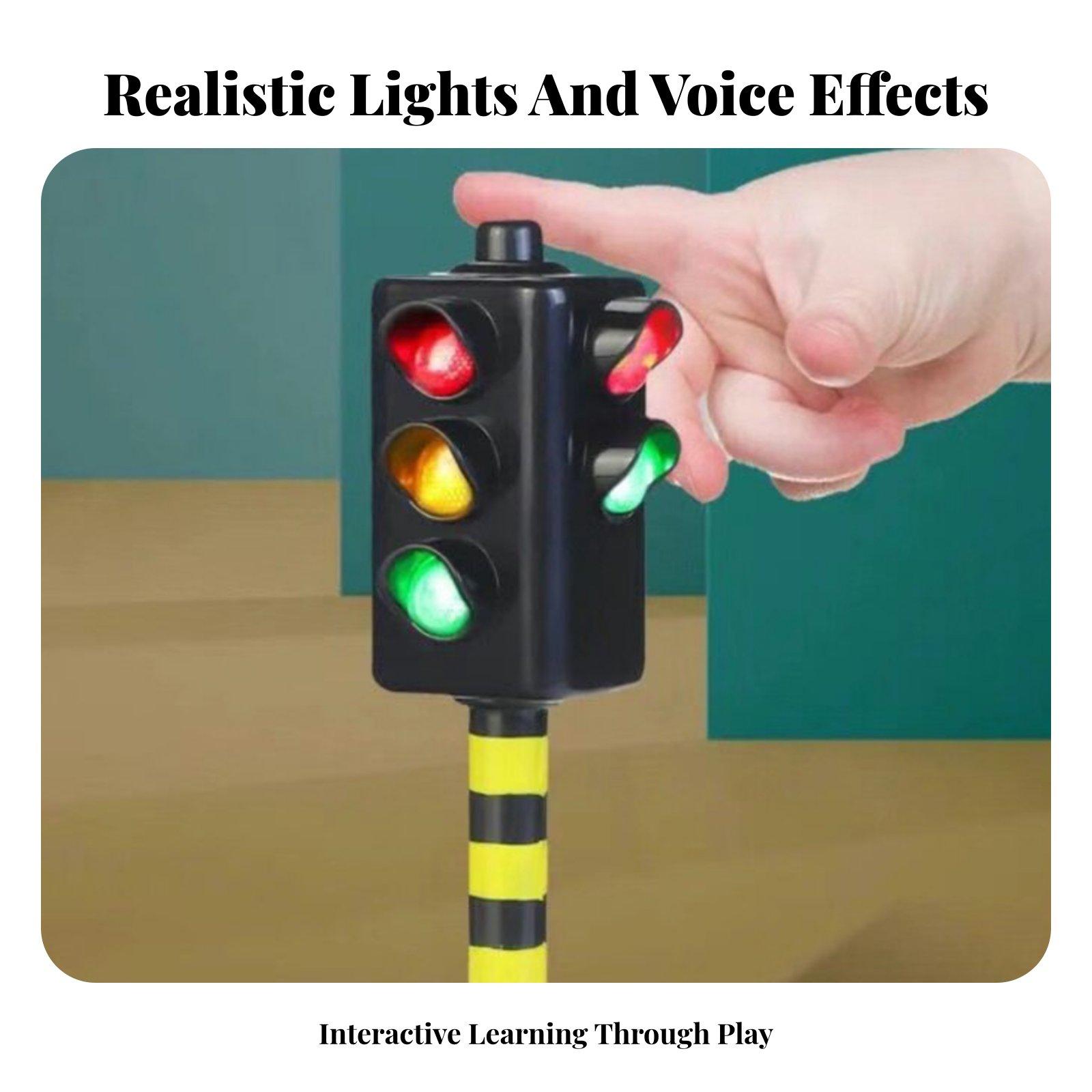 Toy Traffic Light Voice Functi - Educational Toys recension och pris