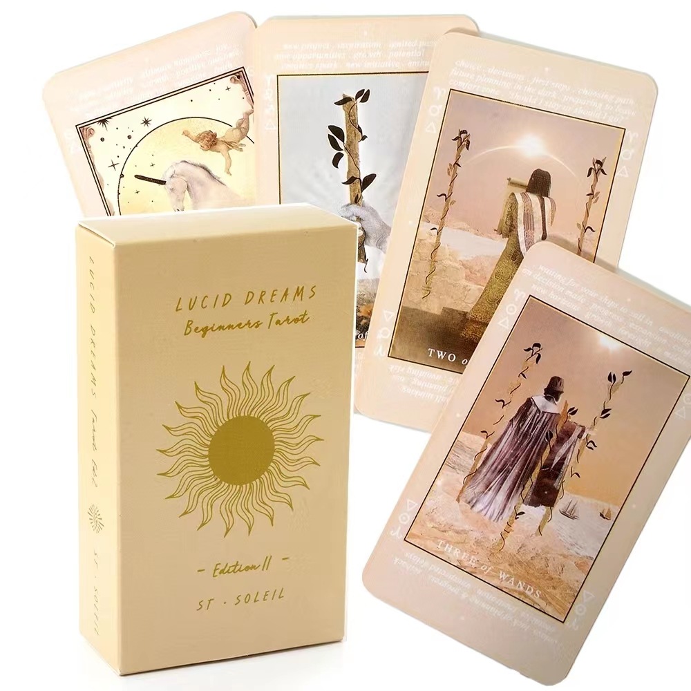 Lucid Dreams Beginners Tarot D - Tarot Cards Deck With Guidebook recension och pris