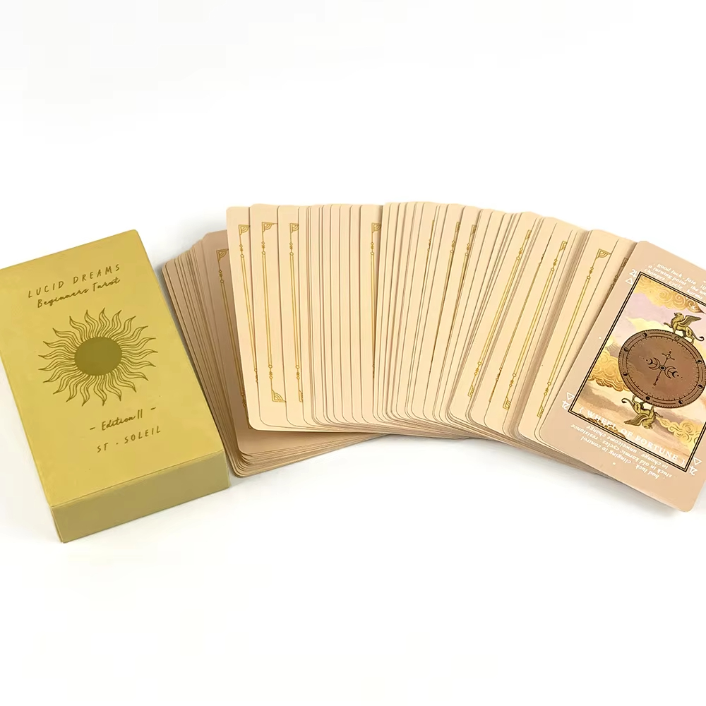 Lucid Dreams Beginners Tarot D - Tarot Cards Deck With Guidebook recension och pris