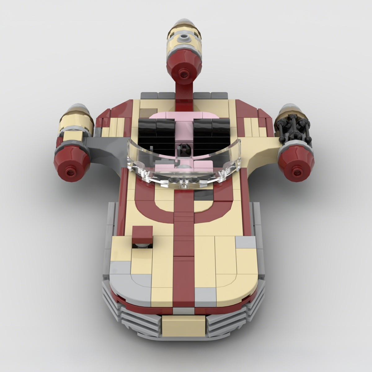Home Decor Star-ship Spaceship - Building Blocks recension och pris