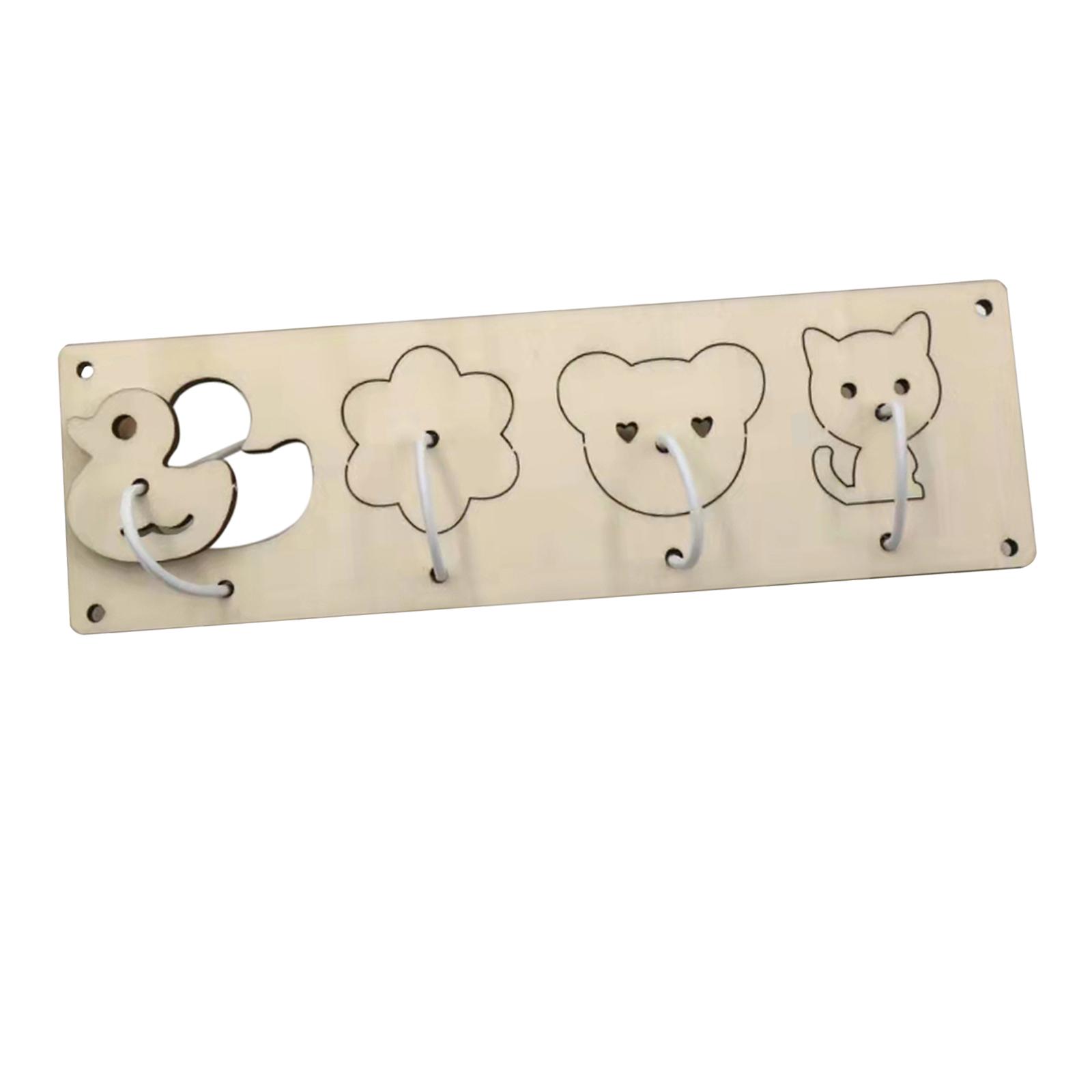 Montessori Busy Board Accessor - Montessori Wooden Busy Board Toddler recension och pris