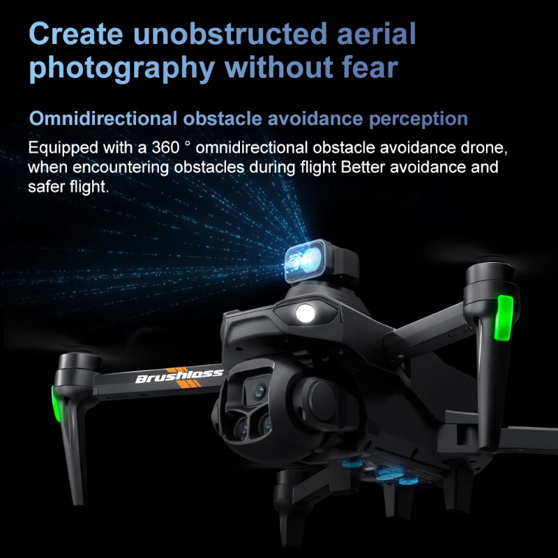 Lenovo V916MAX Professional 8K - Fpv Brushless Rc Drone 4K recension och pris