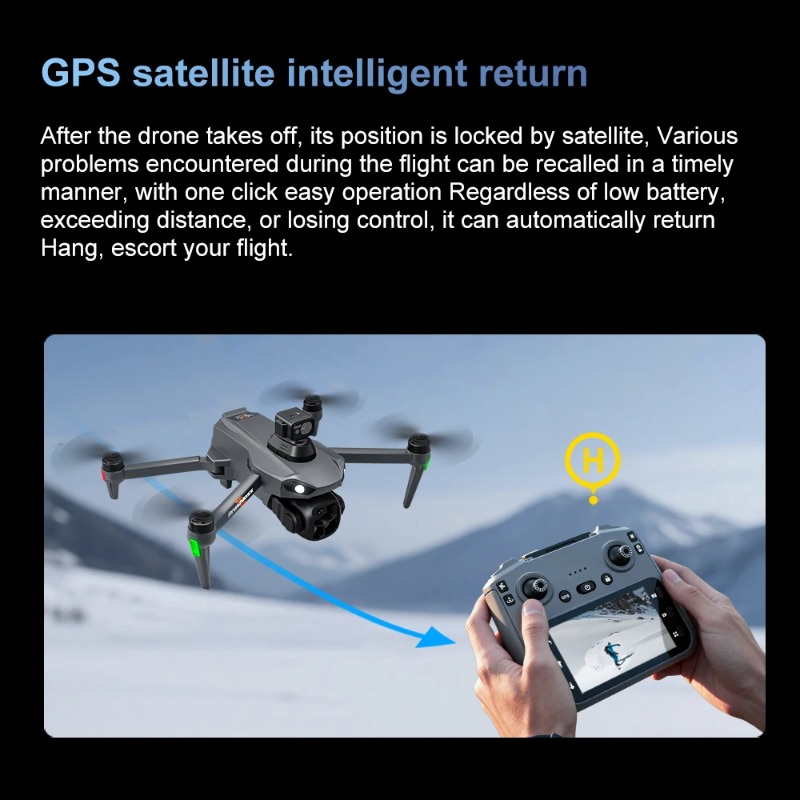 Lenovo V916MAX Professional 8K - Fpv Brushless Rc Drone 4K recension och pris