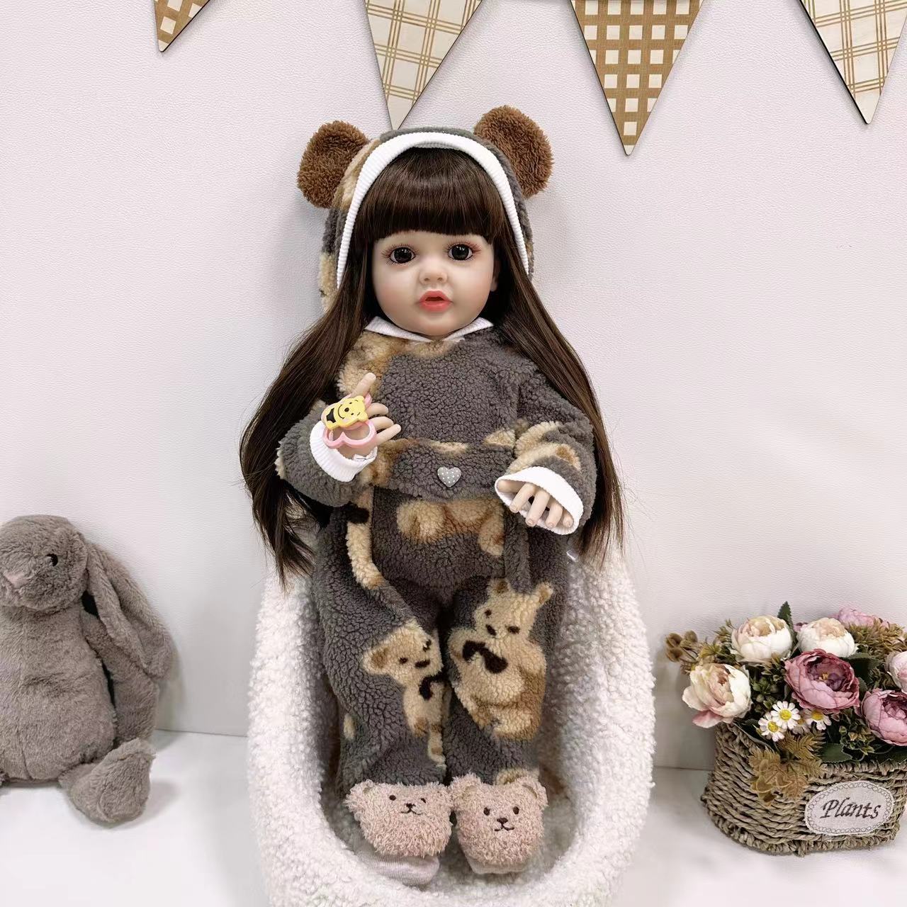 Cokela 55cm Realistic Silicone - Reborn Baby Doll Silicone Realistic recension och pris