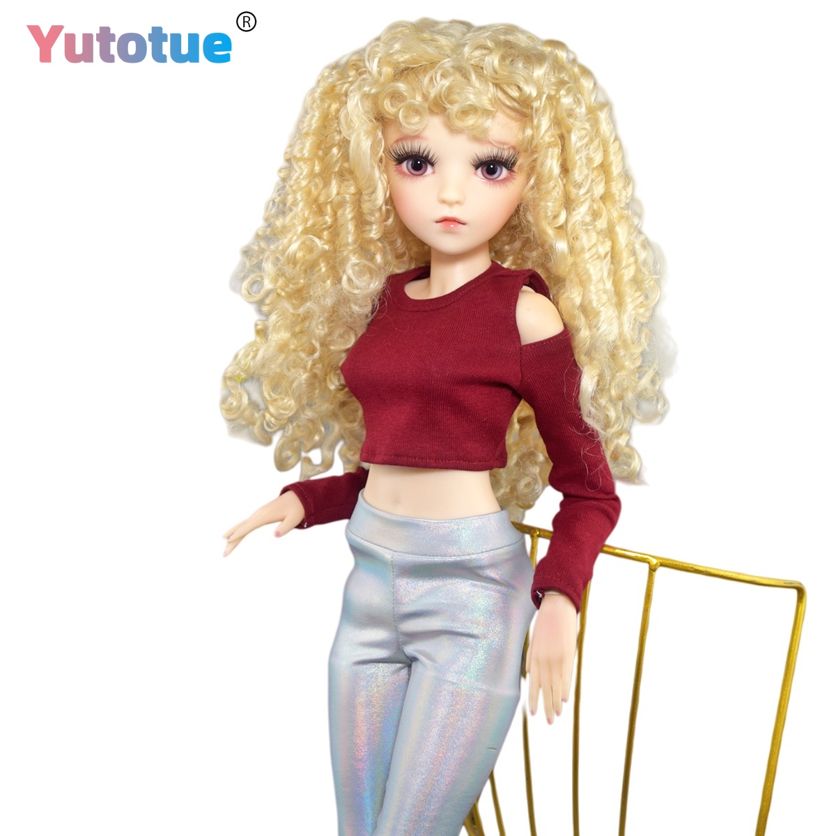 YUTOTUE 60cm Height Girl Doll  - Bjd Doll 1 6 Full Set With Clothes recension och pris