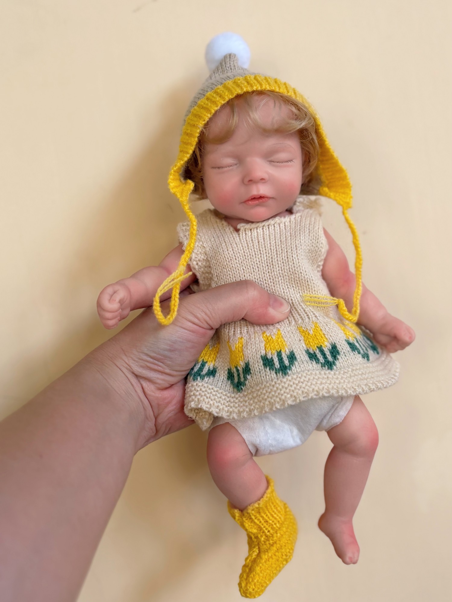 1 PC 10inch Open Mouth Reborn  - Reborn Baby Doll Silicone Realistic recension och pris