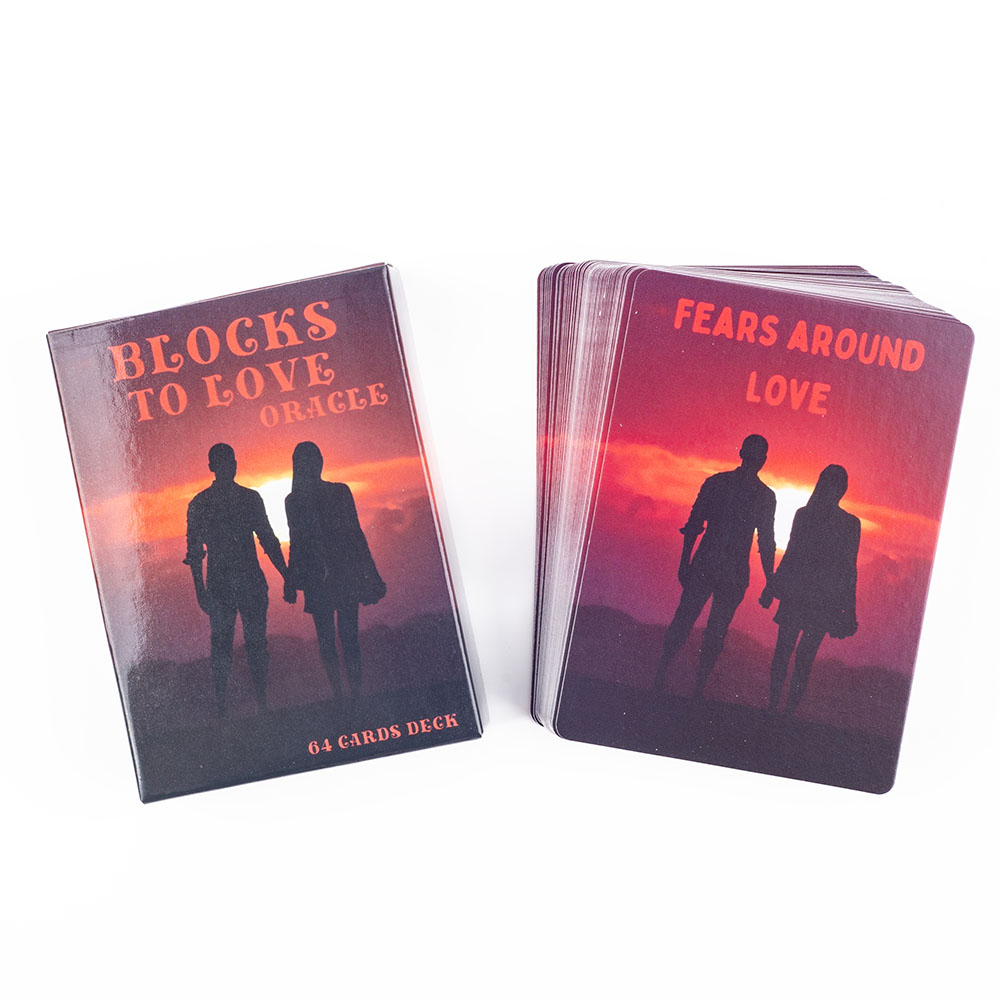 Blocks to Love Oracle 64 Cards - Tarot Cards Deck With Guidebook recension och pris