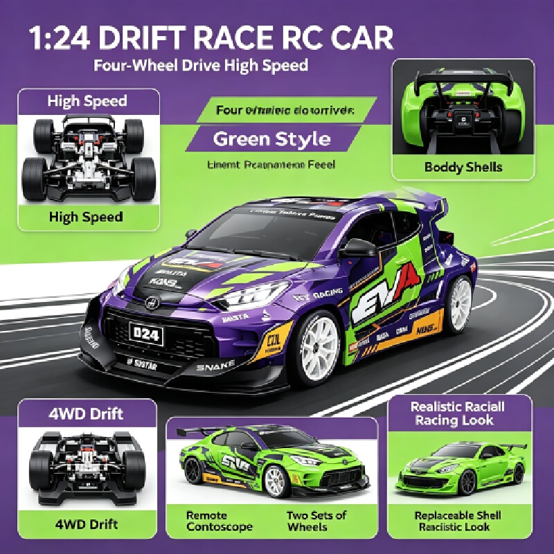 Hongxing New D24 1/24 Scale Rc - Rc Drift Car 1 24 Scale 4Wd recension och pris
