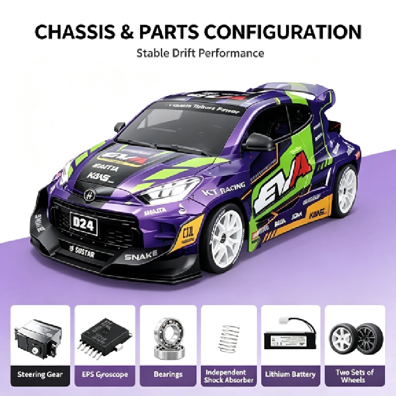 Hongxing New D24 1/24 Scale Rc - Rc Drift Car 1 24 Scale 4Wd recension och pris