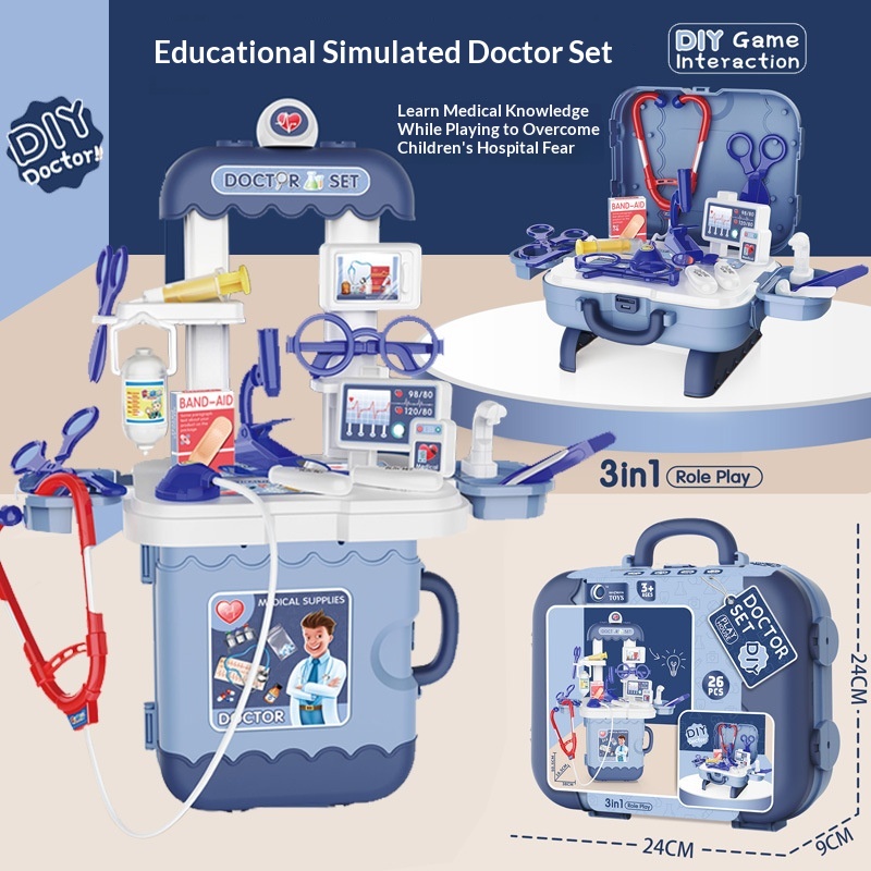 Generic  3 In 1 DIY Doctor Sta - Educational Toys recension och pris