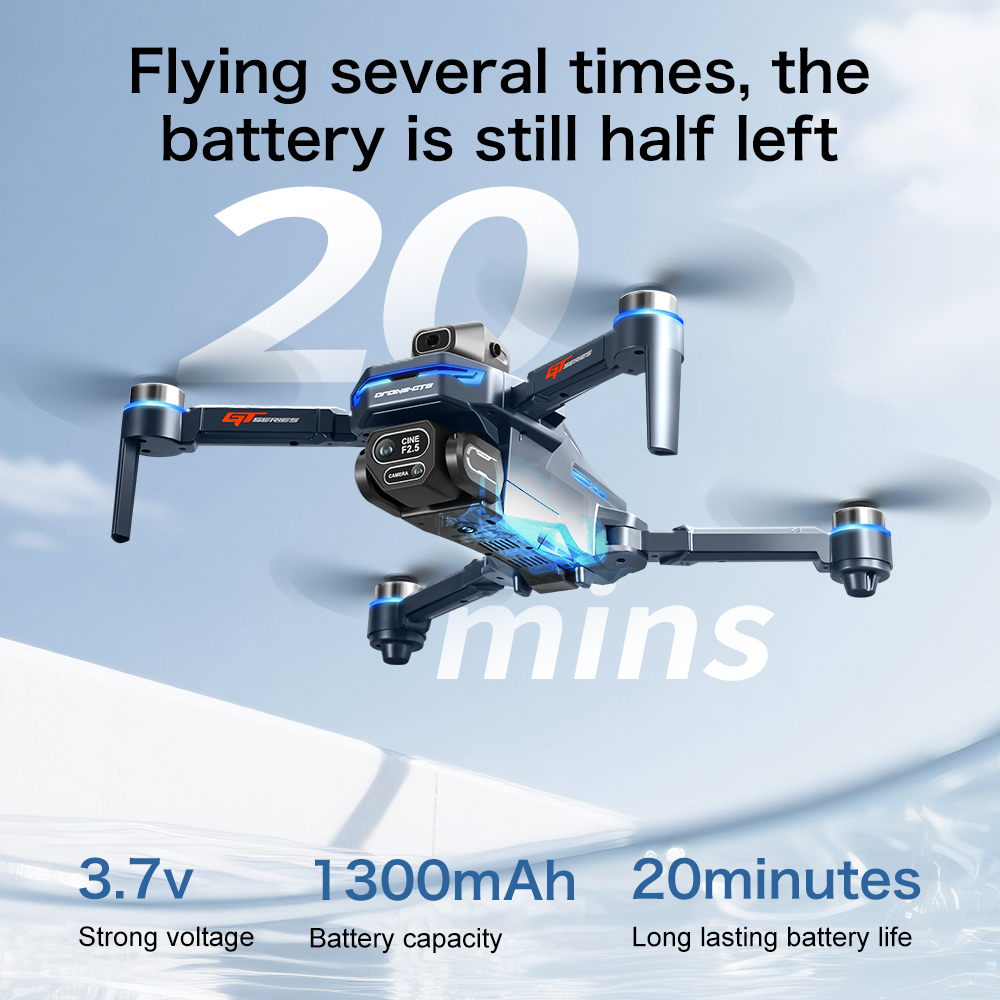 Original GT8 Drone 8K Professi - Fpv Brushless Rc Drone 4K recension och pris