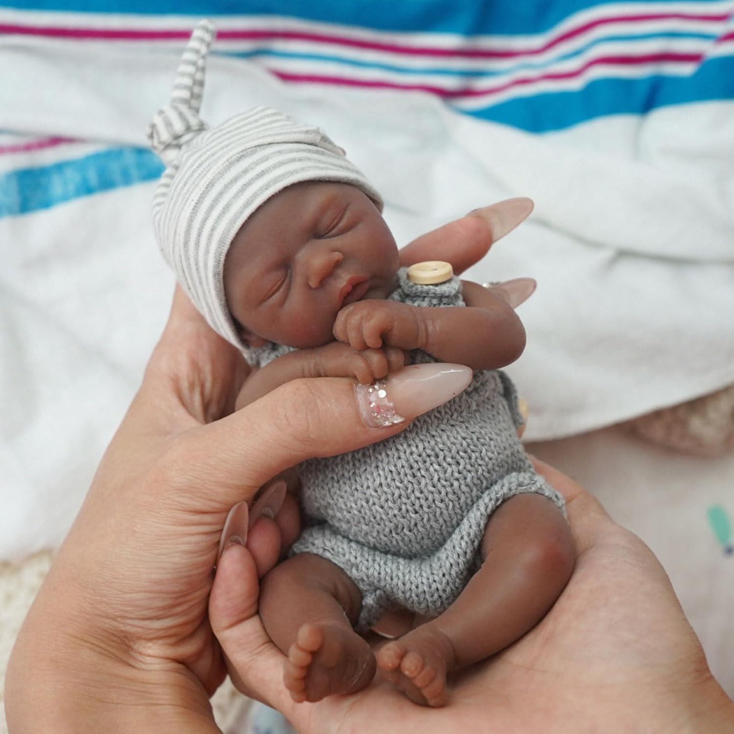 Reborn Baby Dolls 7 Inch Full  - Reborn Baby Doll Silicone Realistic recension och pris