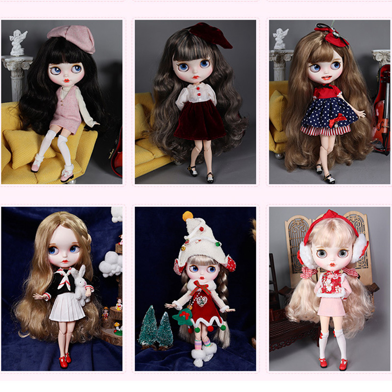 Blyth Doll 1/6 BJD Joint Body  - Bjd Doll 1 6 Full Set With Clothes recension och pris