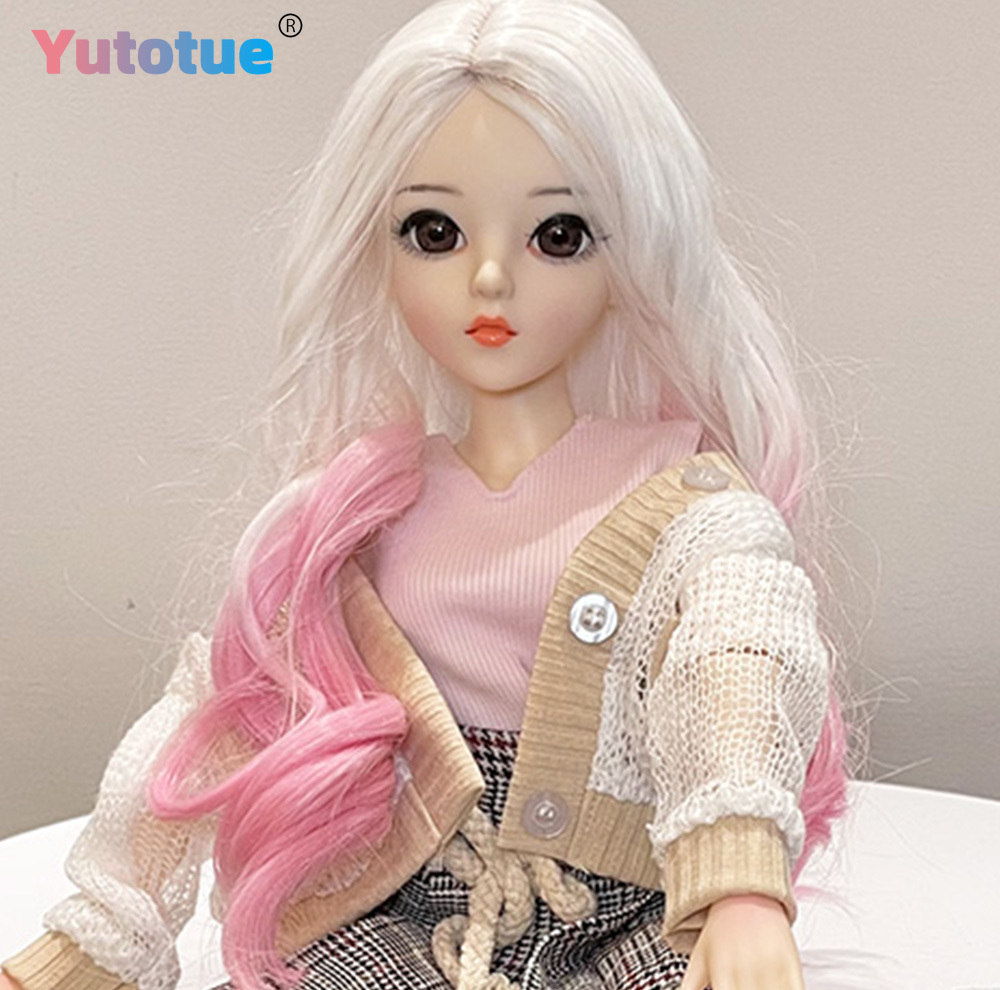 YUTOTUE 24 inch Height Girl Do - Bjd Doll 1 6 Full Set With Clothes recension och pris