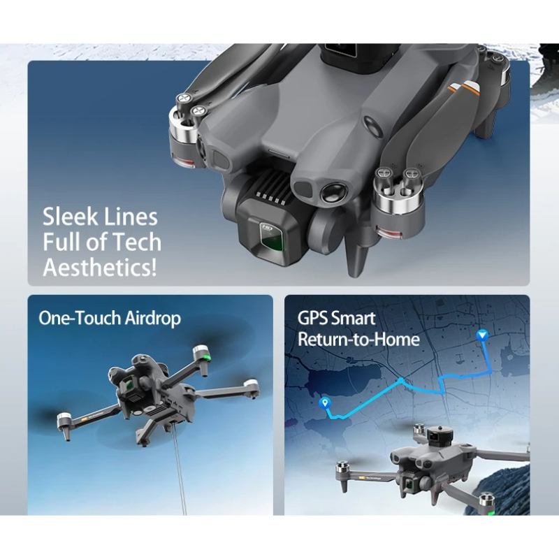 2026 New AE51 RC FPV Drone GPS - Fpv Brushless Rc Drone 4K recension och pris
