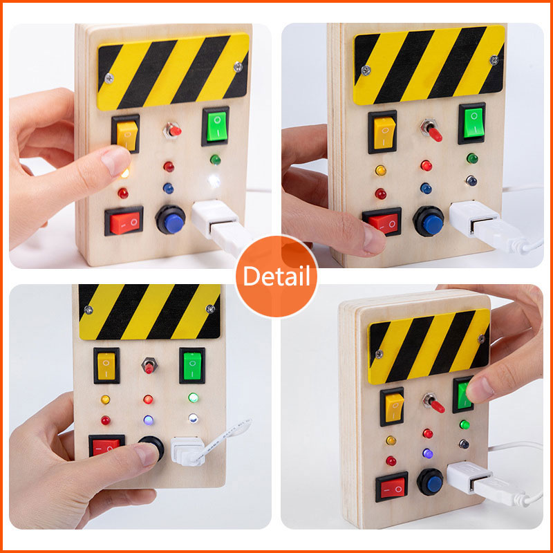 Montessori Busy Board Sensory  - Montessori Wooden Busy Board Toddler recension och pris
