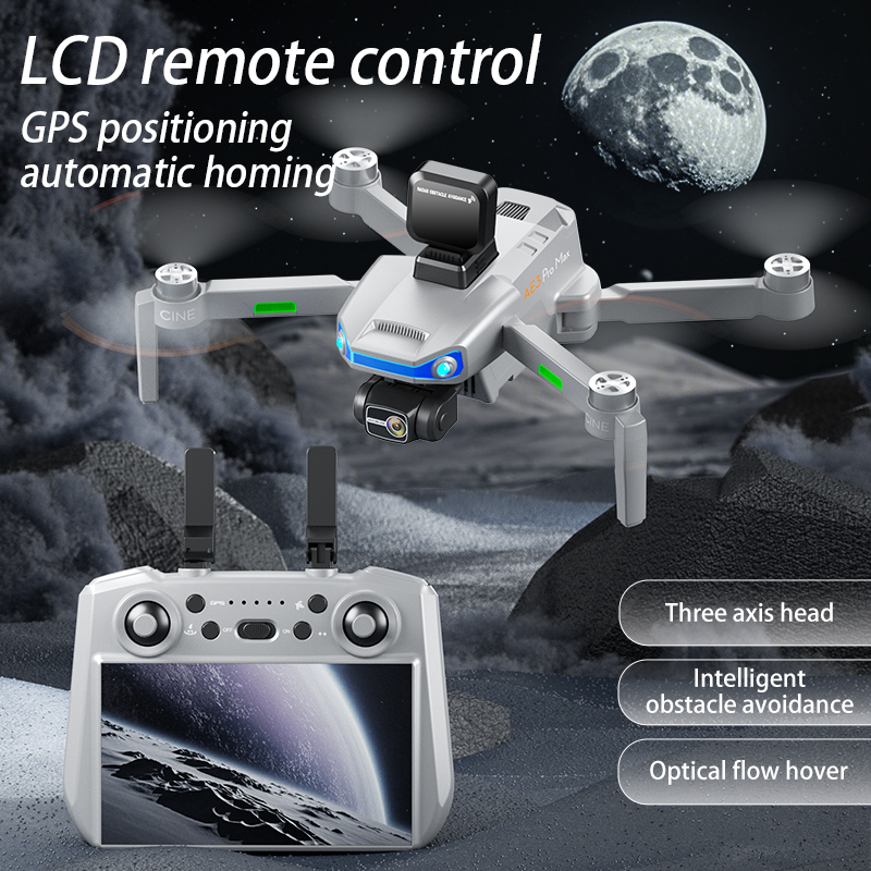 AE3 PRO Max NEW LCD SC GPS Dro - Fpv Brushless Rc Drone 4K recension och pris