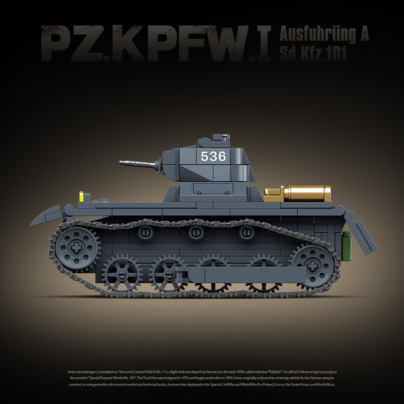 New WW2 Military Weapons Tank  - Lego Compatible Military Tank recension och pris