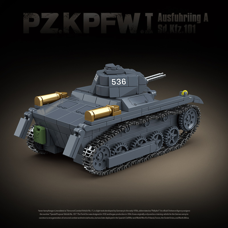 New WW2 Military Weapons Tank  - Lego Compatible Military Tank recension och pris