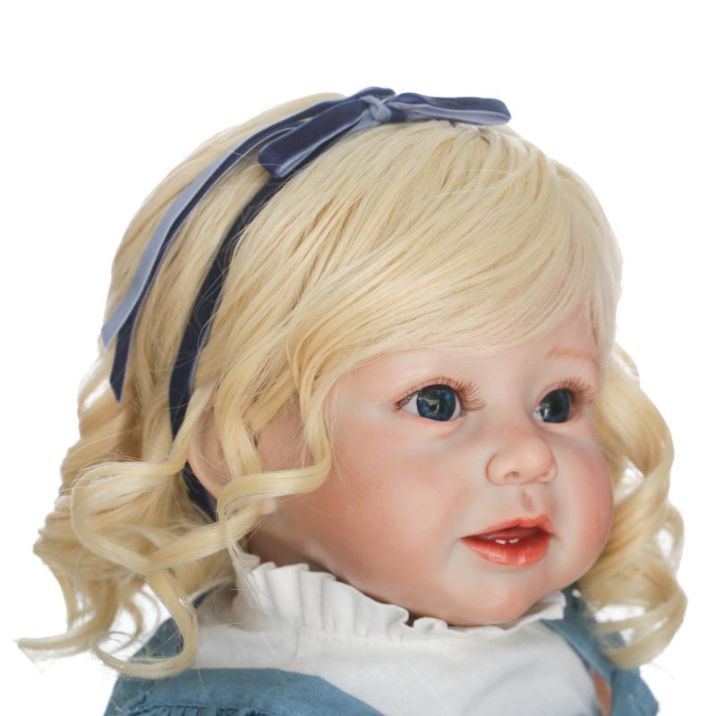 NPK 70cm Reborn Toddler Doll S - Reborn Baby Doll Silicone Realistic recension och pris