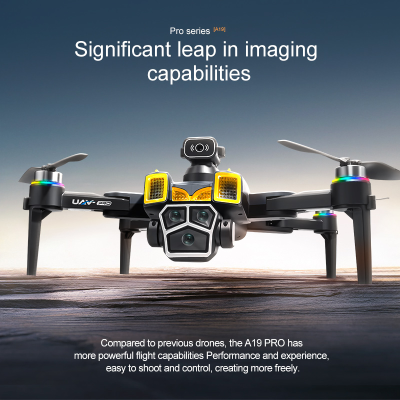 Original A19 PRO Drone 8K Aeri - Fpv Brushless Rc Drone 4K recension och pris