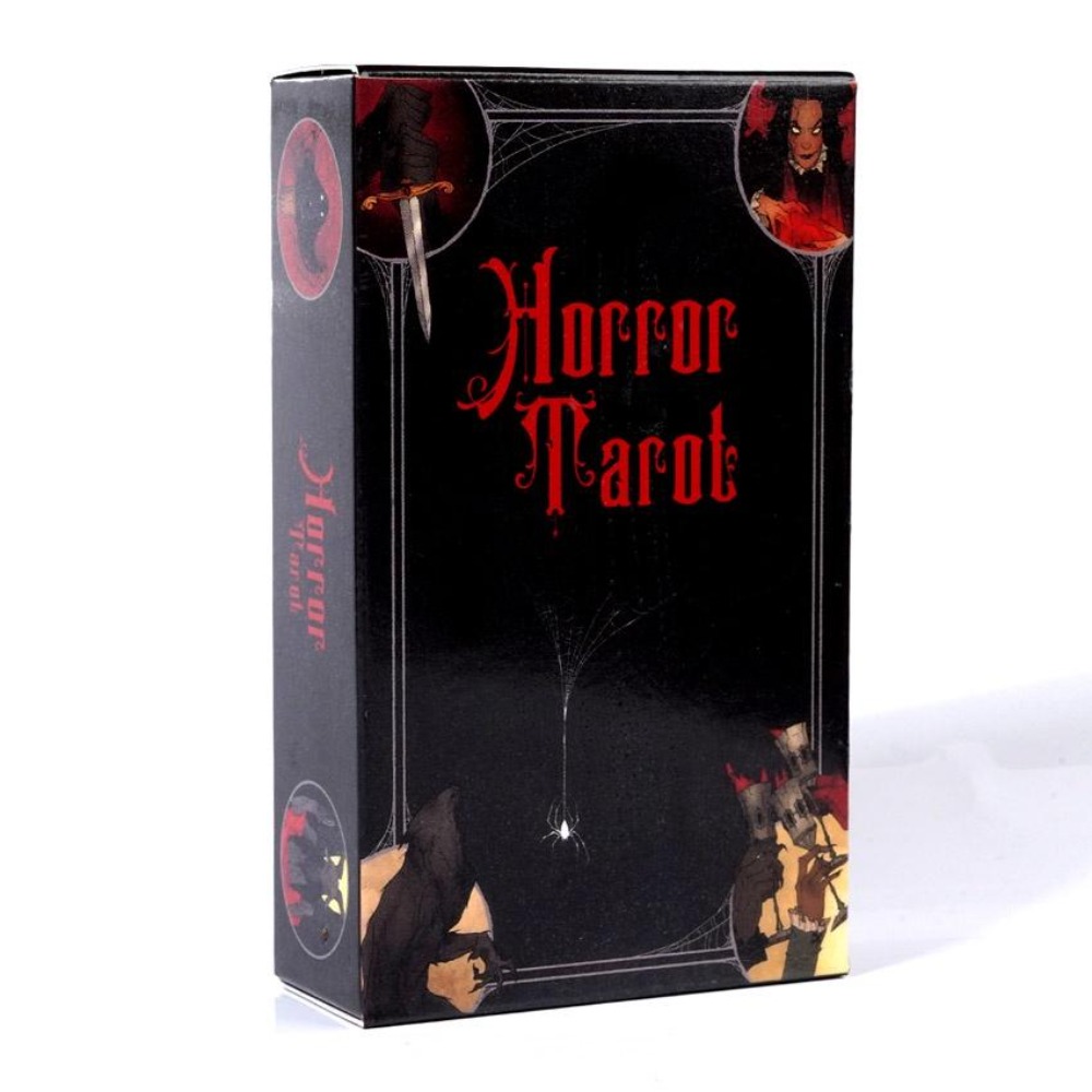 10.3*6cm Horror Tarot Deck Car - Tarot Cards Deck With Guidebook recension och pris