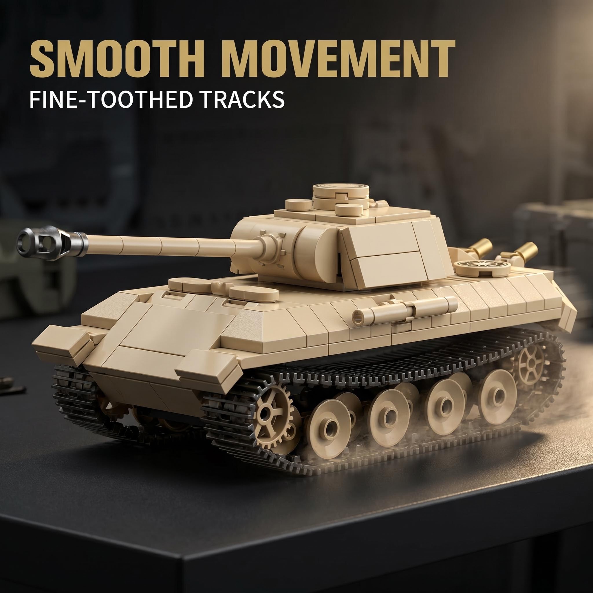 MOC Panther V Tank Tiger I KV- - Lego Compatible Military Tank recension och pris