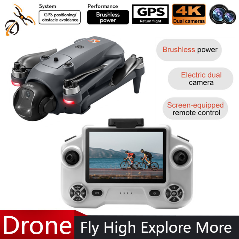 NEW YL059 Mini RC Quadcopter 4 - Fpv Brushless Rc Drone 4K recension och pris