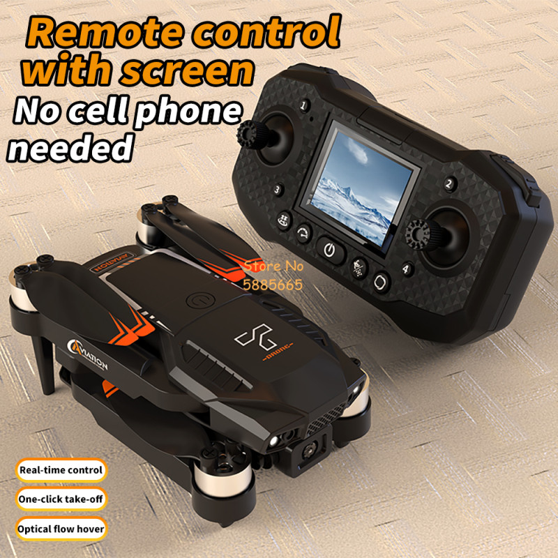 4K Dual Camera Optical Flow Br - Fpv Brushless Rc Drone 4K recension och pris