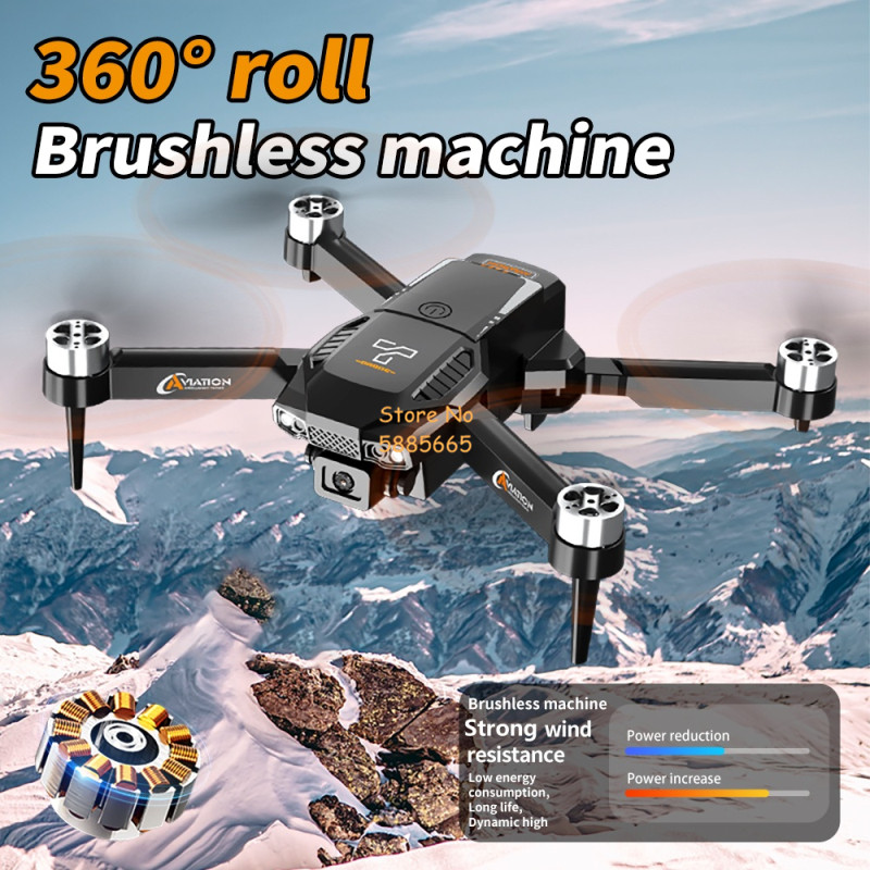 4K Dual Camera Optical Flow Br - Fpv Brushless Rc Drone 4K recension och pris