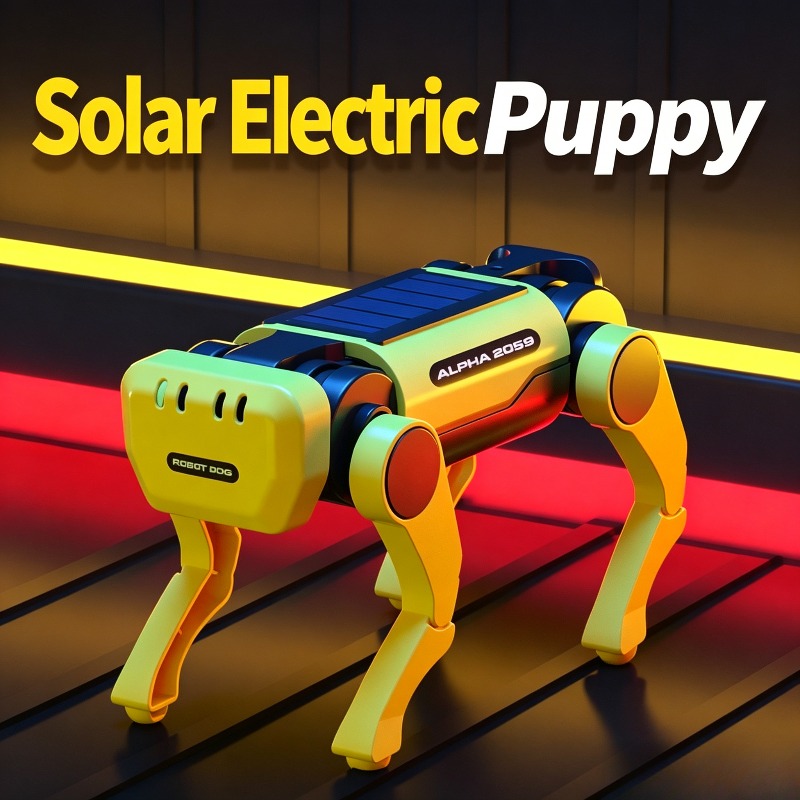DIY Solar Powered Walking Mech - Stem Solar Robot Kit For Kids recension och pris