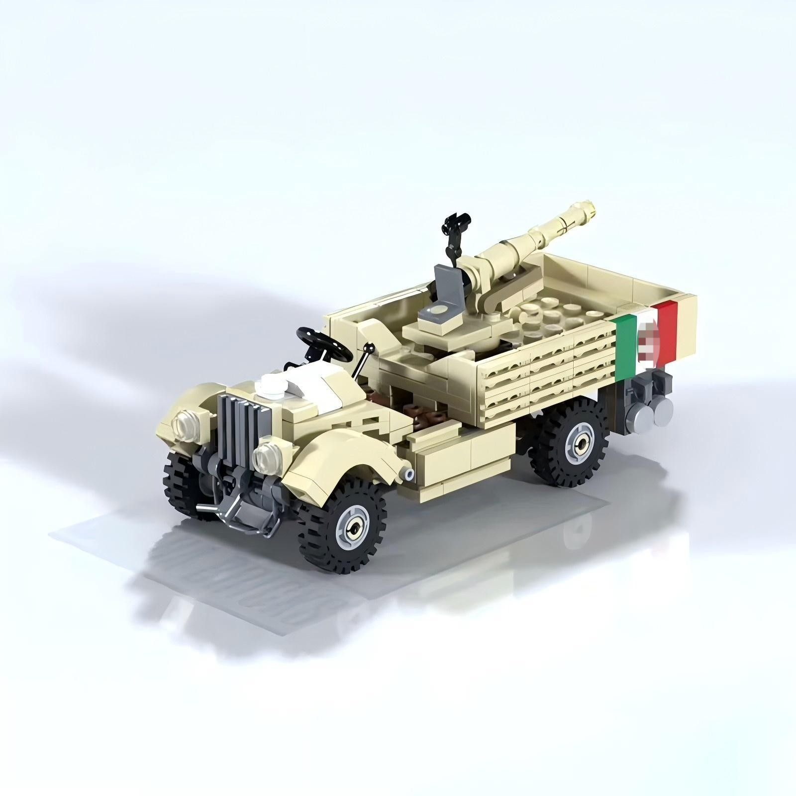 MOC Military Series Italian M1 - Lego Compatible Military Tank recension och pris