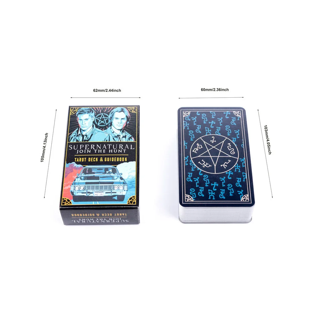 Supernatural Tarot Deck and Gu - Tarot Cards Deck With Guidebook recension och pris