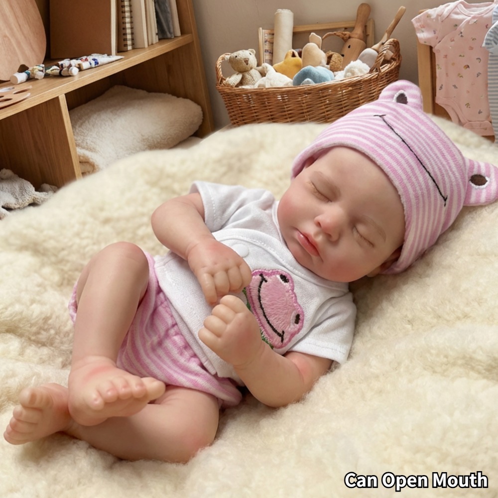 OtardDolls Loulou Can Open mou - Reborn Baby Doll Silicone Realistic recension och pris