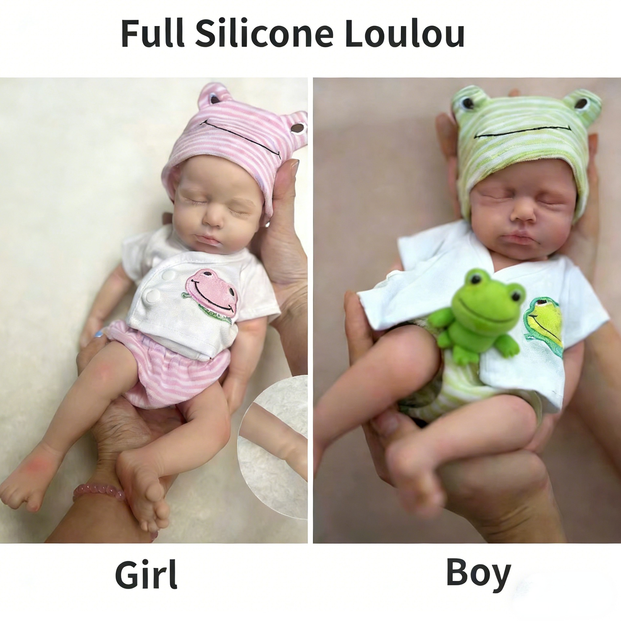 OtardDolls Loulou Can Open mou - Reborn Baby Doll Silicone Realistic recension och pris