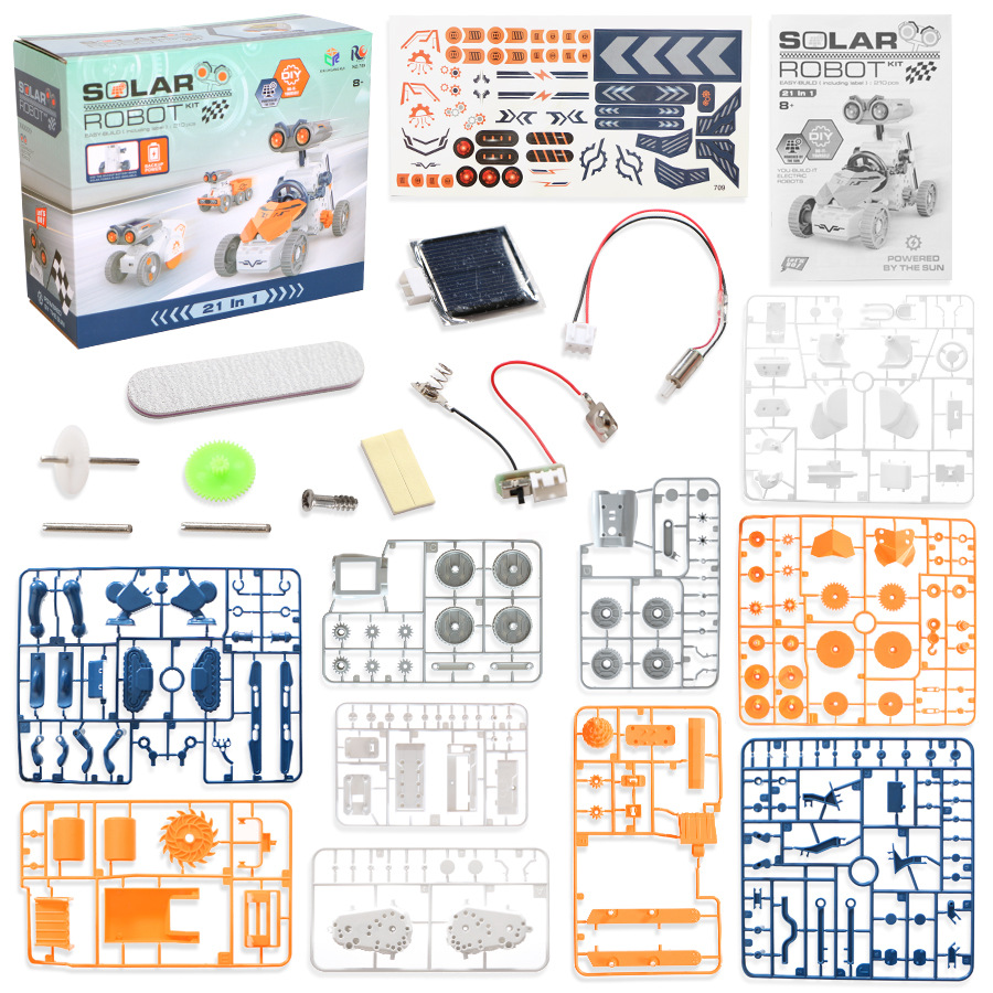 21 IN 1 STEM Solar Robot Kit T - Stem Solar Robot Kit For Kids recension och pris