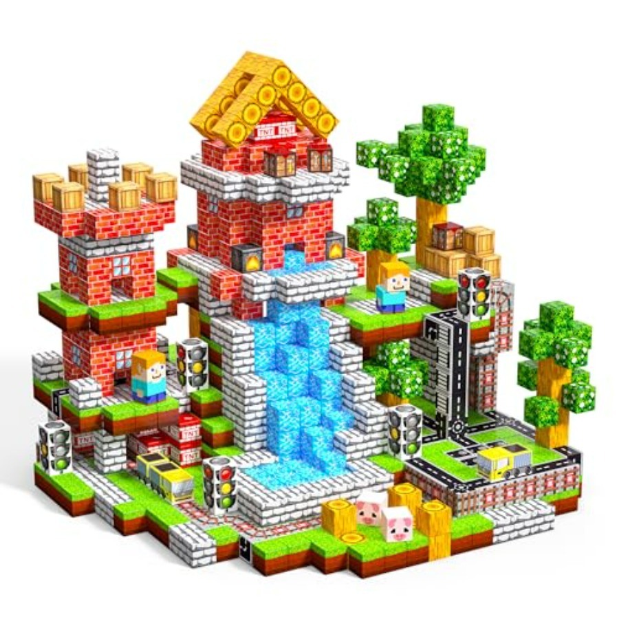 100PCS Magnetic Blocks, 0.8 in - Magnetic Building Tiles Set 100Pcs recension och pris