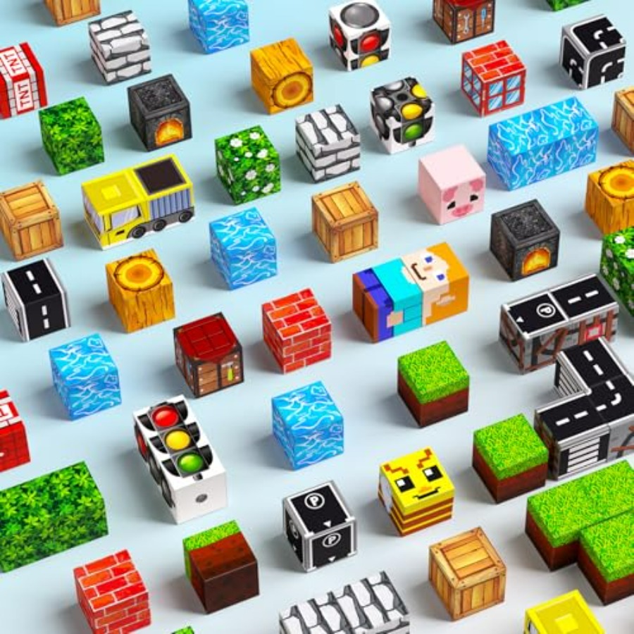 100PCS Magnetic Blocks, 0.8 in - Magnetic Building Tiles Set 100Pcs recension och pris