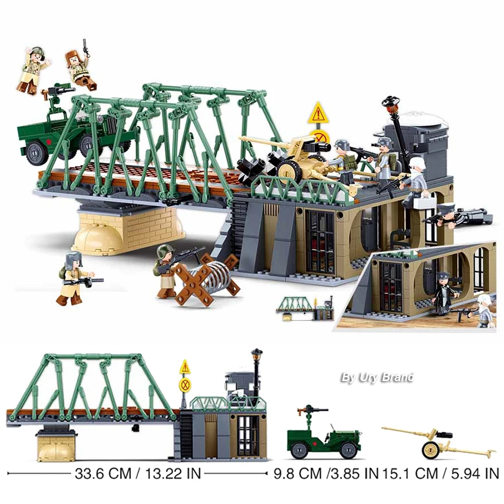 Sluban Military Plane City War - Lego Compatible Military Tank recension och pris