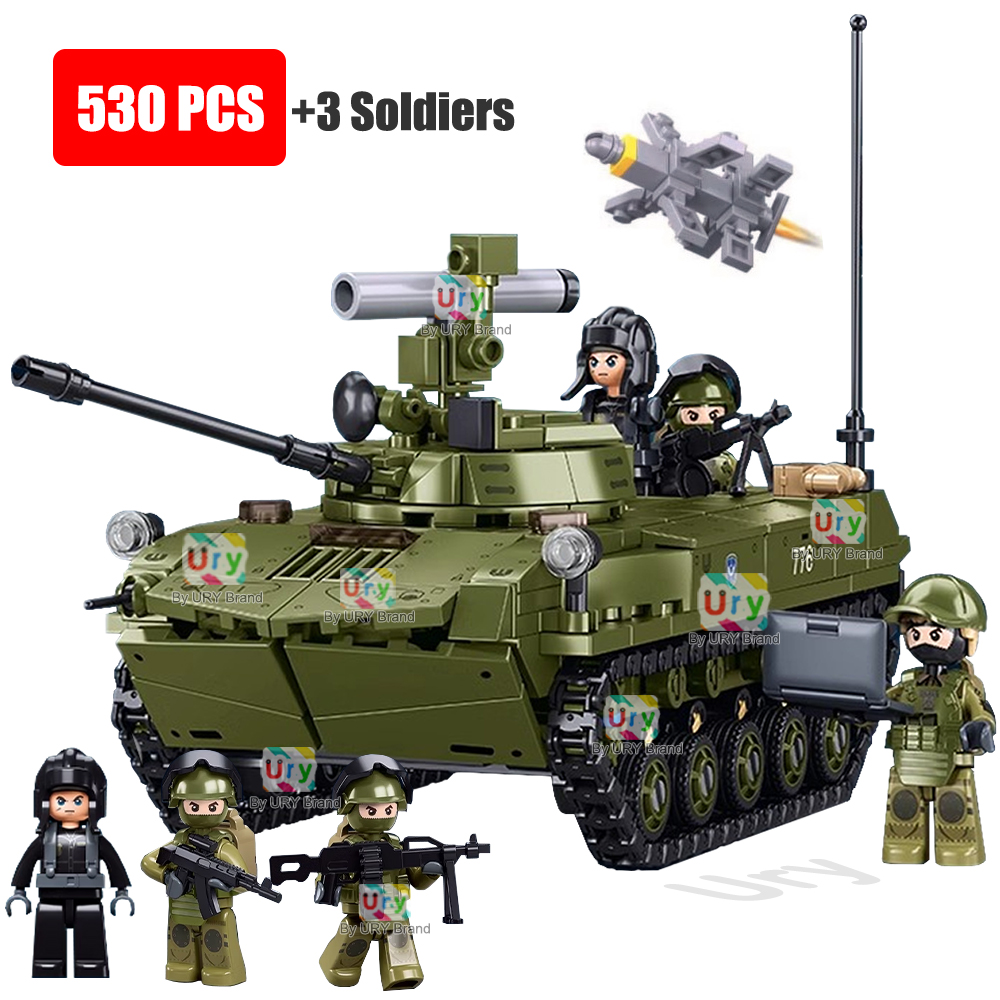 Sluban Military Plane City War - Lego Compatible Military Tank recension och pris