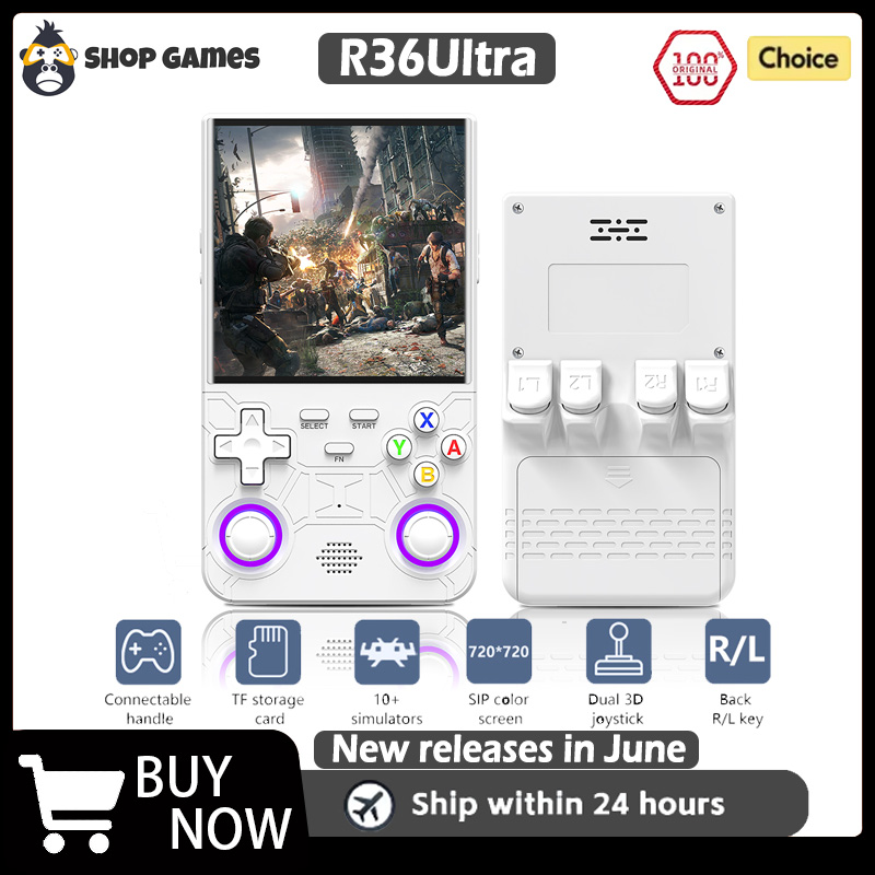 R36 Ultra Open Source R36S Vid - Retro Handheld Game Console R36S recension och pris