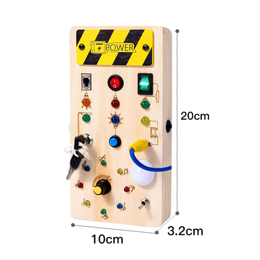 Montessori Busy Board Sensory  - Montessori Wooden Busy Board Toddler recension och pris