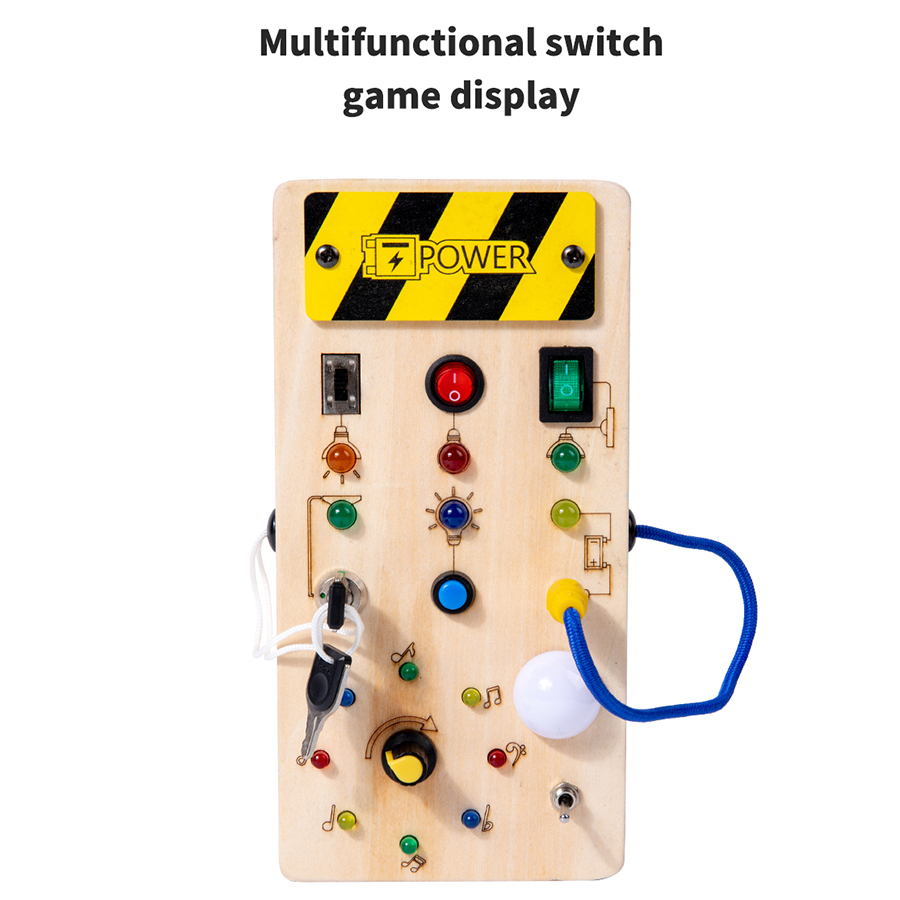 Montessori Busy Board Sensory  - Montessori Wooden Busy Board Toddler recension och pris