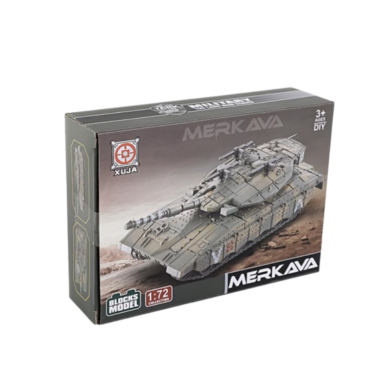 1/72 Israel Merkava Main Battl - Lego Compatible Military Tank recension och pris
